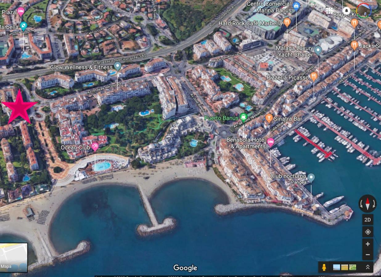 Puerto Banus With Private Garden Apartment Марбеля Екстериор снимка